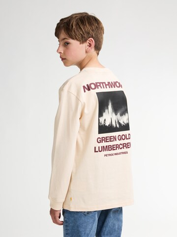 Petrol Industries Sweatshirt in Beige