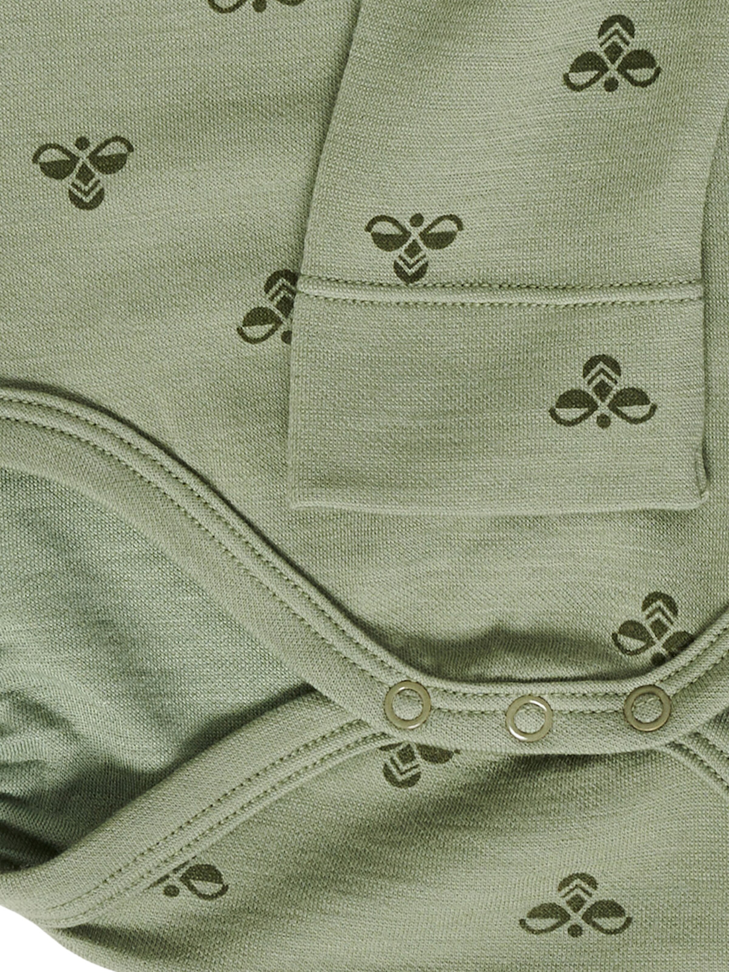 Hummel Sparkedragt/Body 'BAMBO' i grøn