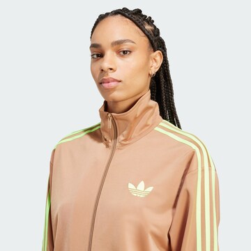 Veste de survêtement 'Adicolor Classic Firebird' ADIDAS ORIGINALS en marron