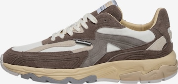 Sneaker bassa 'De Rezer 02' di Floris van Bommel in beige: frontale