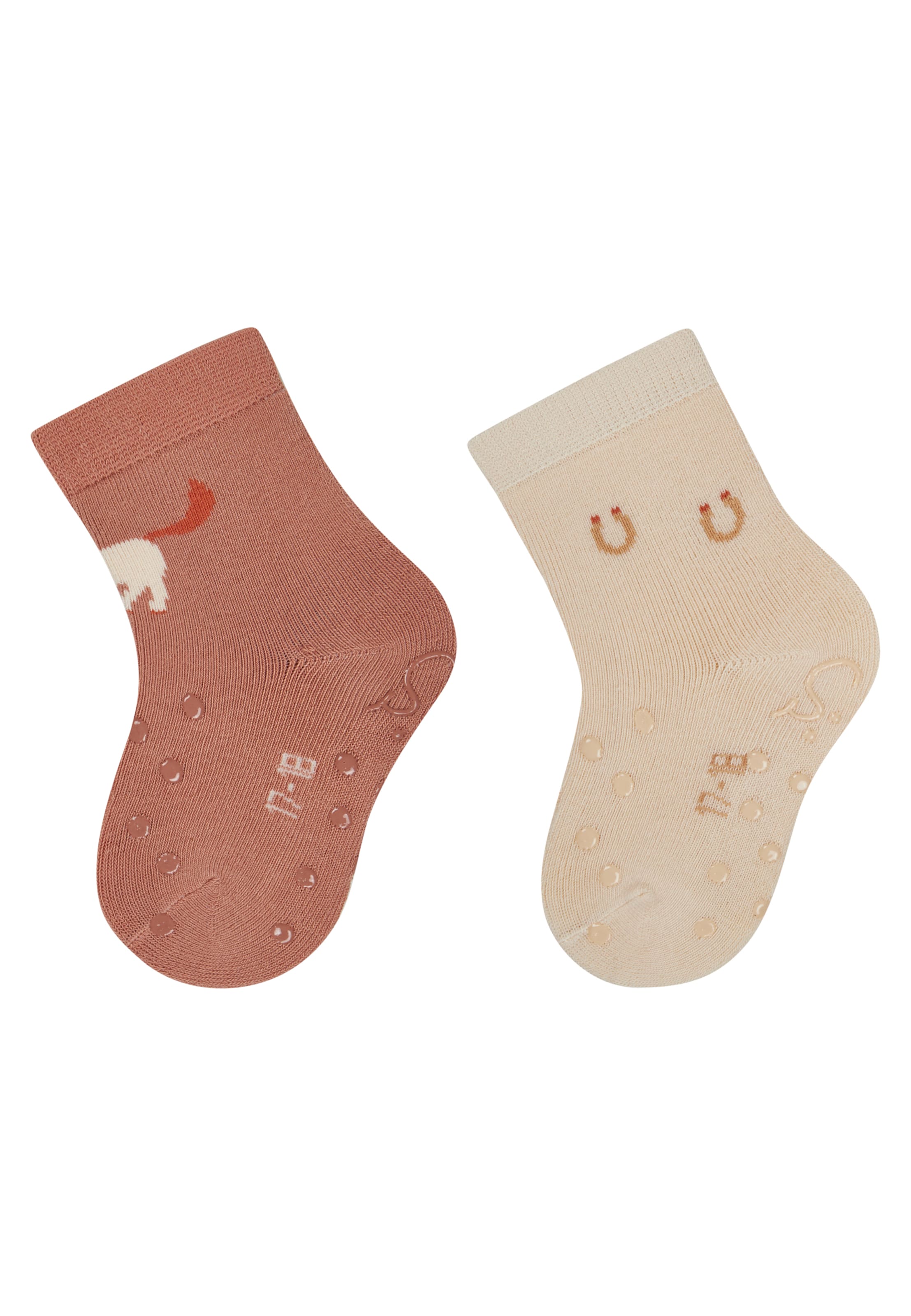 STERNTALER Socks in Brown: front