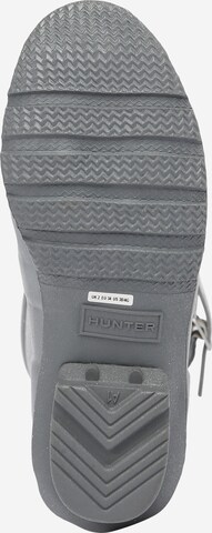 HUNTER Rubber Boots in Silver