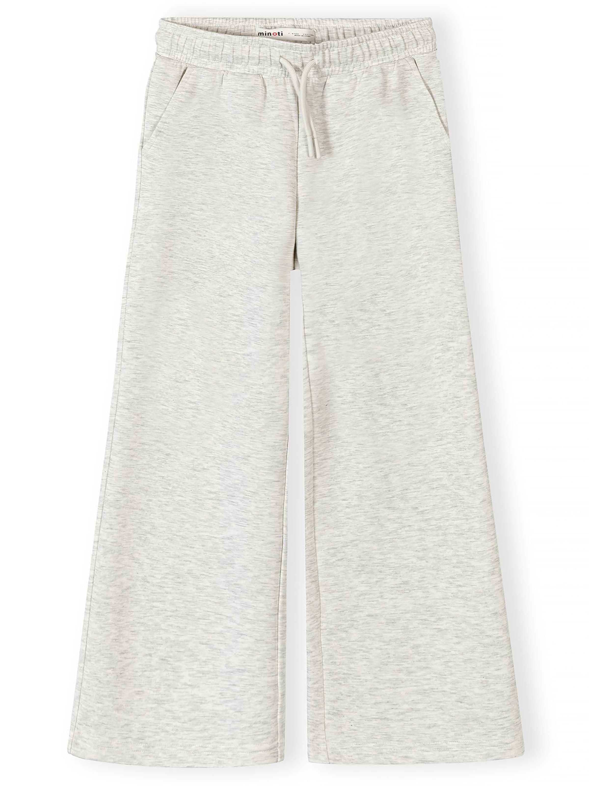 MINOTI Pantalon en 140-146/Regular en gris clair, Vue avec produit