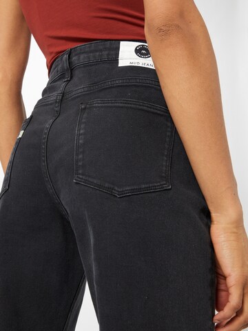 MUD Jeans Regular Jeans 'Mimi' in Zwart