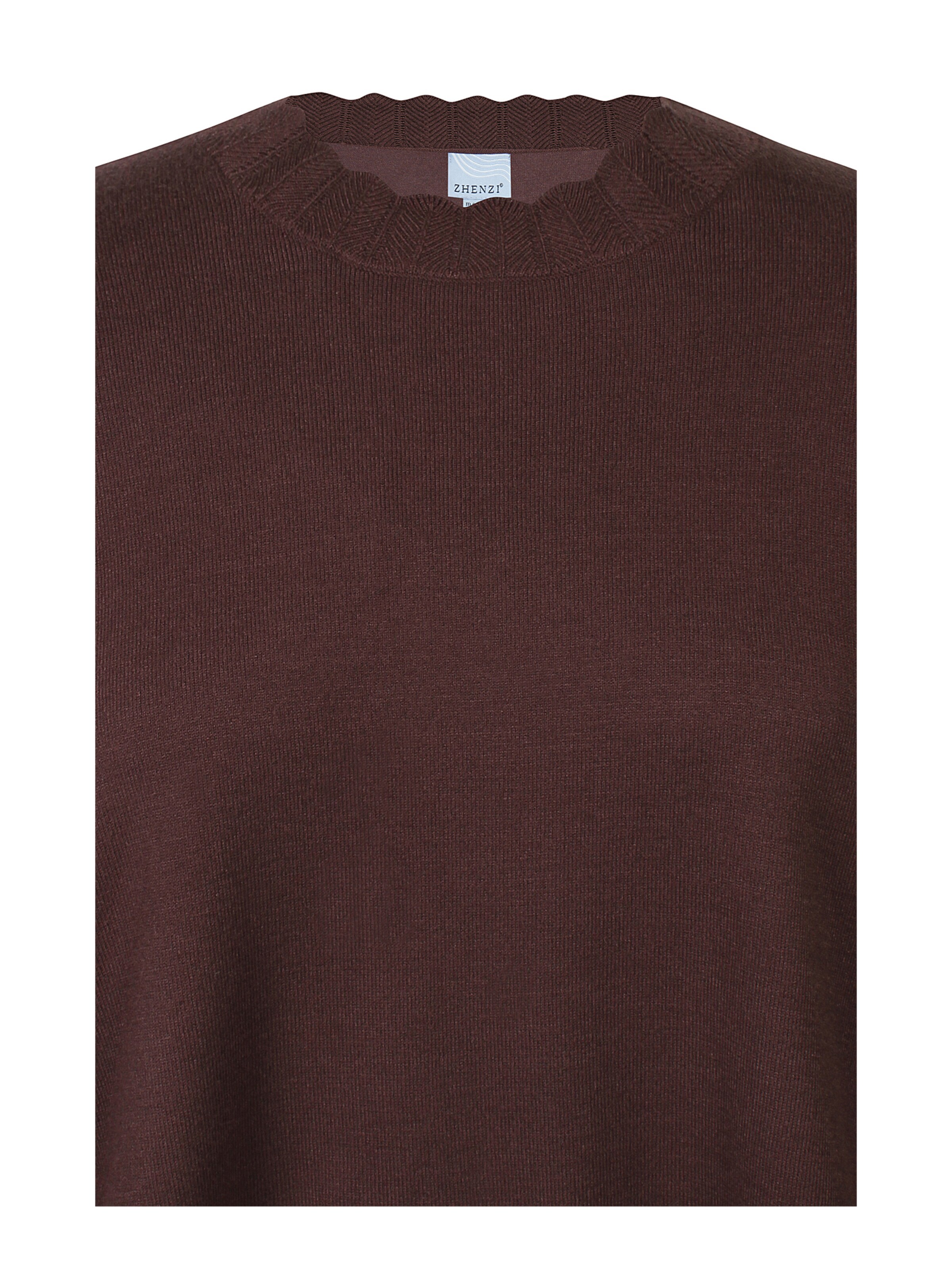 Zhenzi Sweater 'Kogle 1493' in Brown