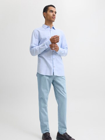 JACK & JONES Slimfit Παντελόνι τσίνο 'JJIMarco JJBowie' σε μπλε