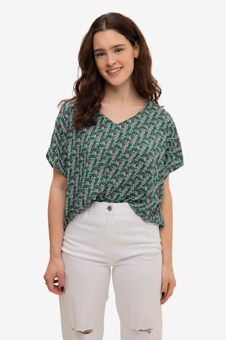 Studio Untold Blouse in Groen: voorkant