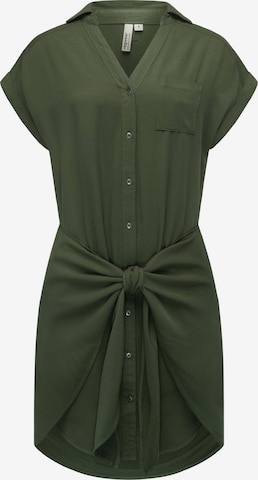 Abito camicia 'Bahaya' di Ragwear in verde: frontale