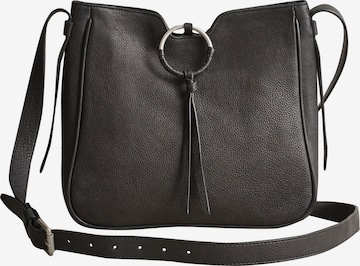 Next Lähettilaukku värissä musta: etupuoli