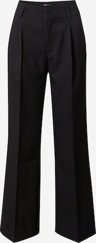 Gina Tricot Loosefit Plissert bukse 'Tammie' i svart: forside