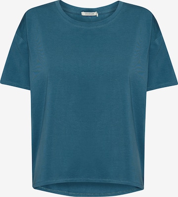 GREENBOMB Oversized shirt 'Feel' in Blue: front