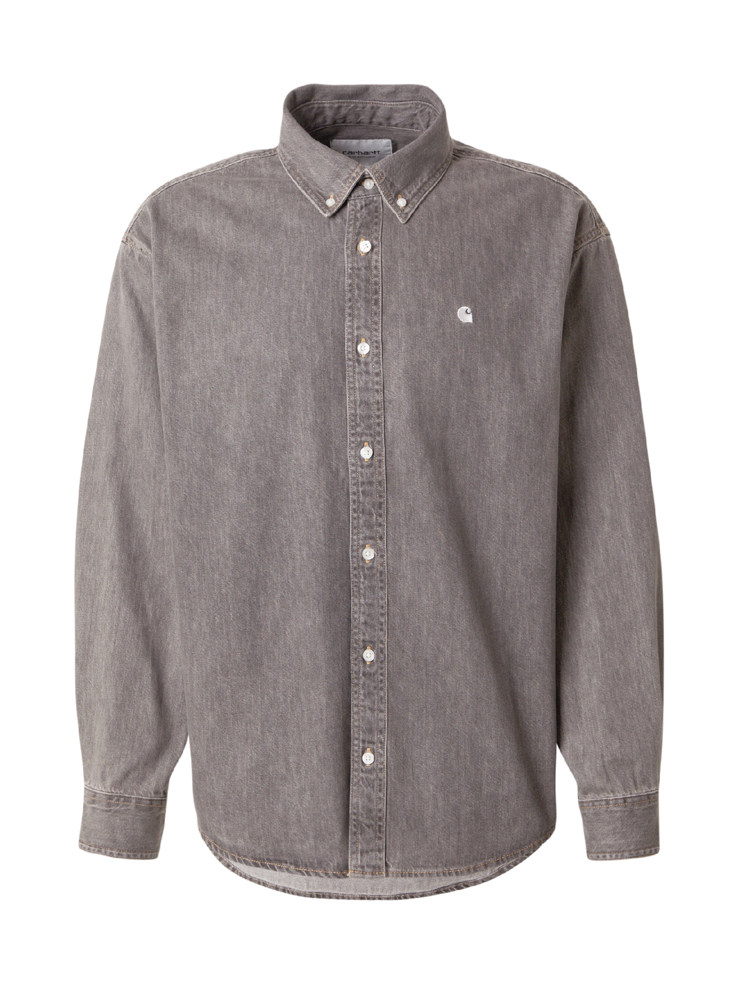 Comfort fit Camicia 'Lucas' di Carhartt WIP in nero: frontale