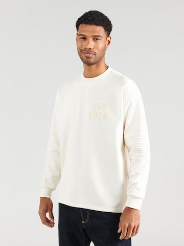 Carlo Colucci Bluzka sportowa 'Faustini' w kolorze biały