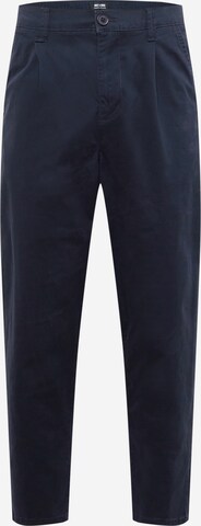 Only & Sons Pleat-Front Pants 'DEW' in Blue: front