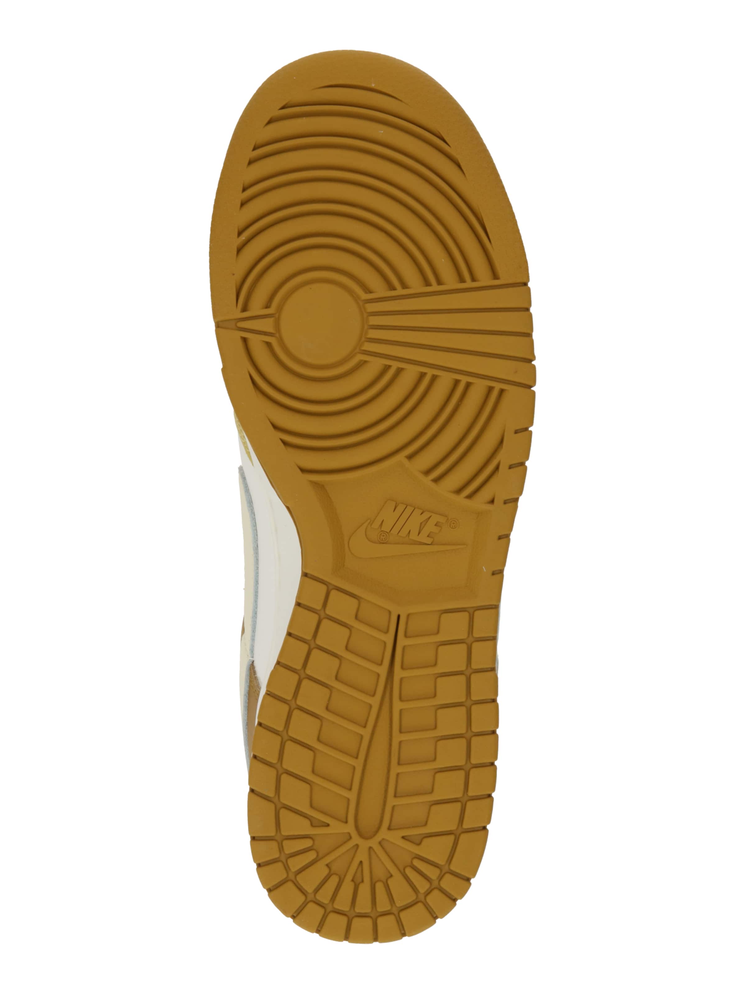Baskets basses 'Dunk Retro' Nike Sportswear en jaune