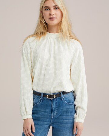 Chemisier WE Fashion en beige