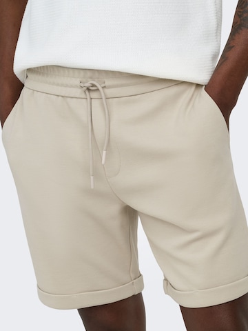 Regular Pantalon 'ONSNewkodyl' Only & Sons en beige