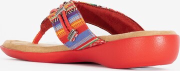 Minnetonka - Sandalias de dedo 'Silverthorne 360' en naranja