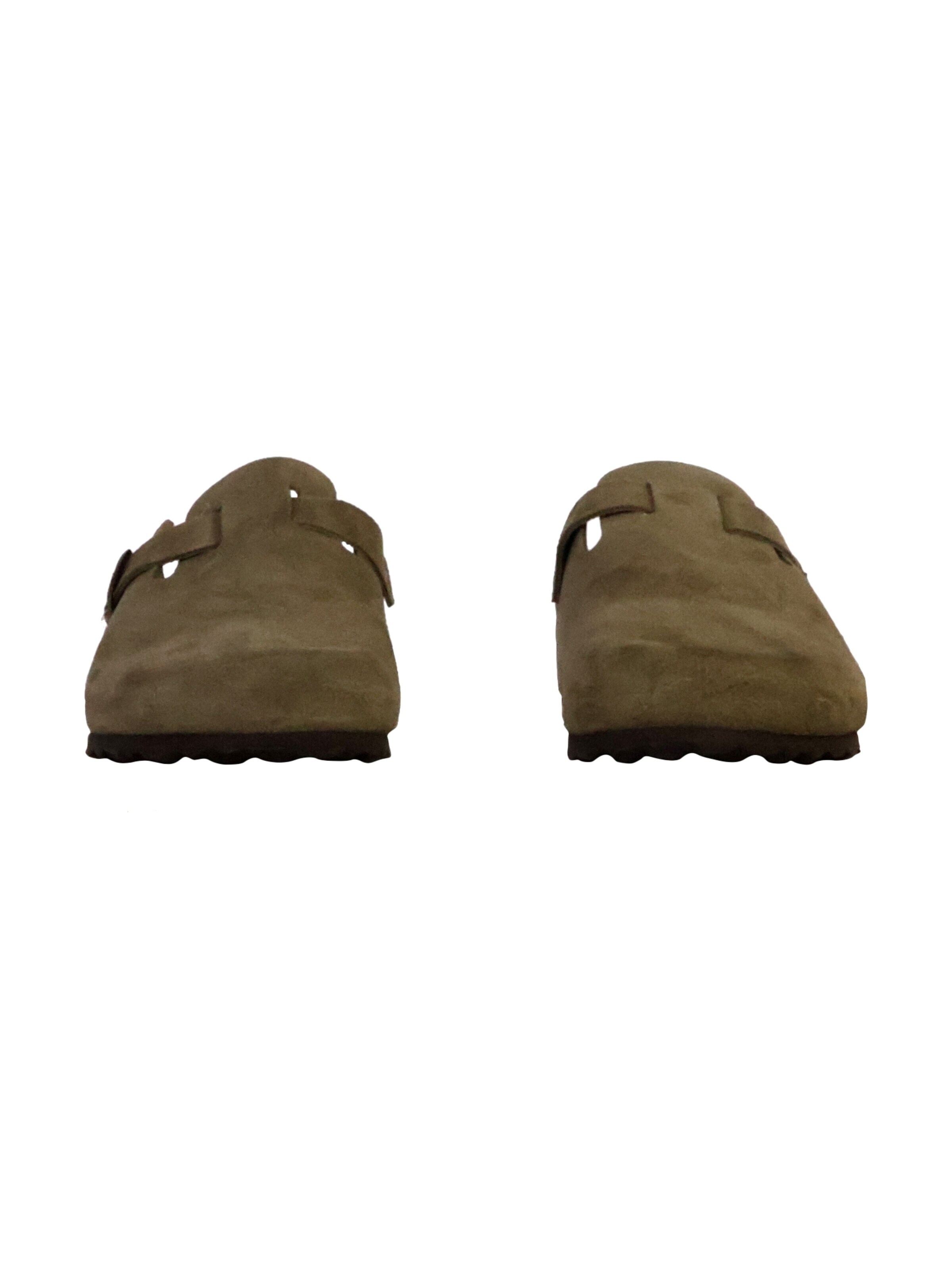 The Divine Factory Mule 'Joasis-Lederpantoletten' in Green