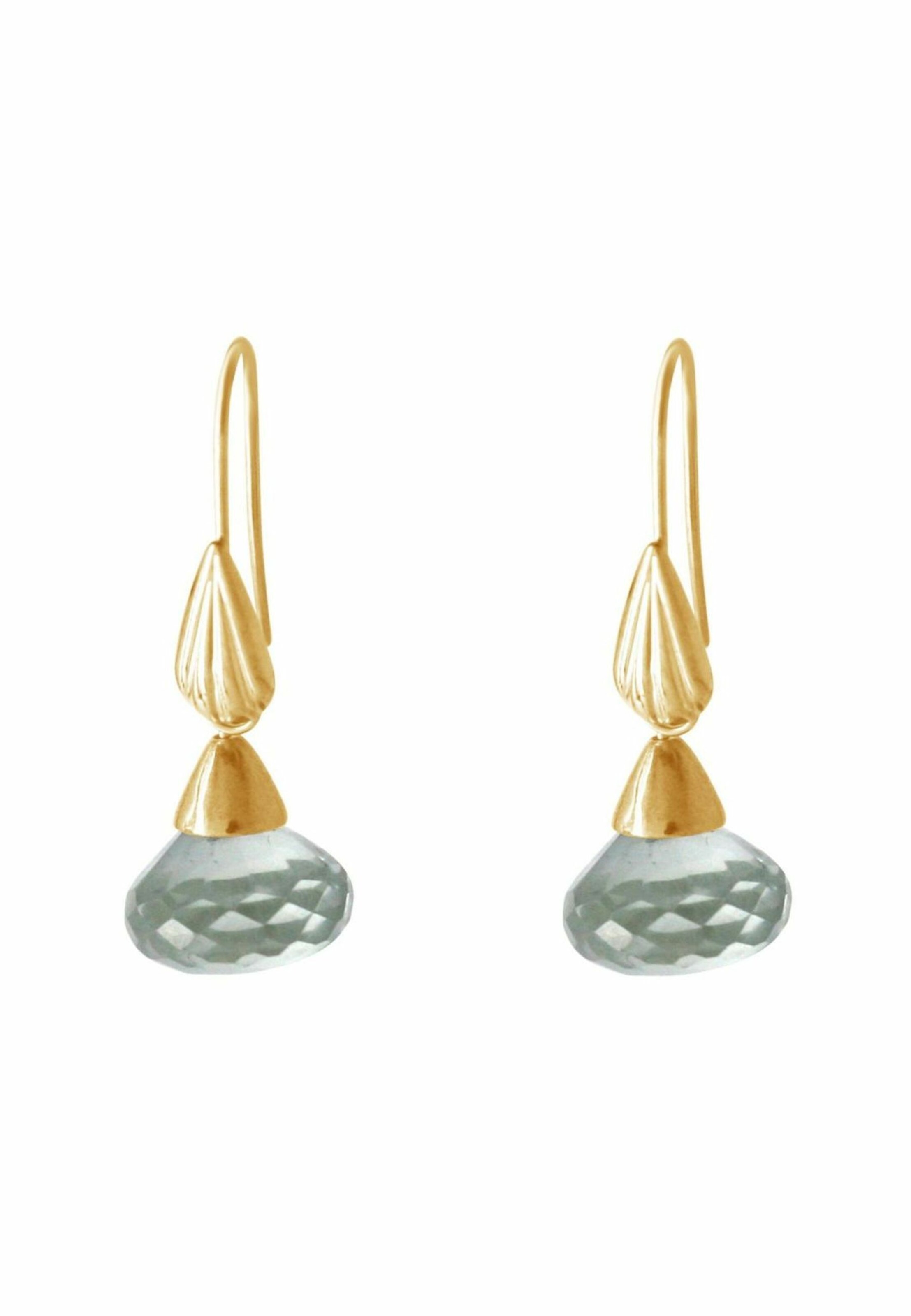 Gemshine Ohrringe in Gold: Vorderseite