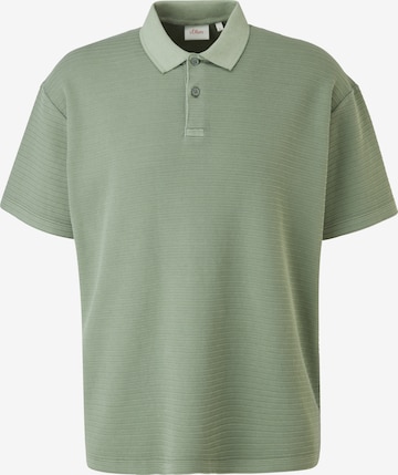 s.Oliver Poloshirt in Grün: predná strana