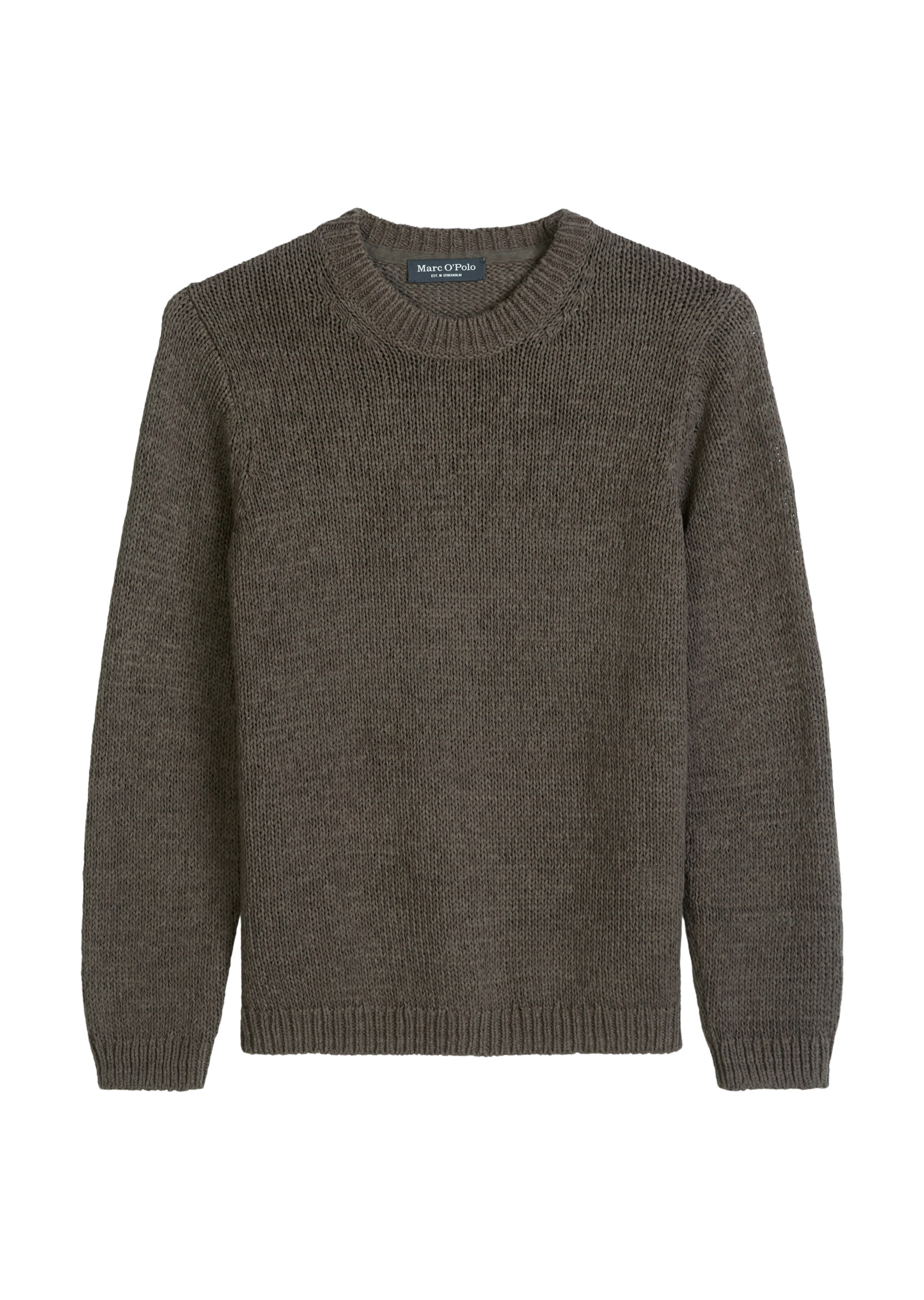 Marc O'Polo Pullover in dunkelbraun, Produktansicht