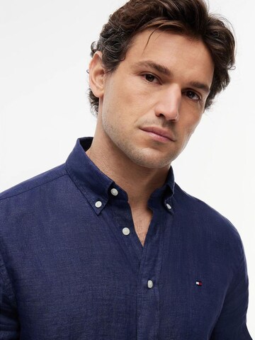TOMMY HILFIGER Comfort fit Button Up Shirt in Blue