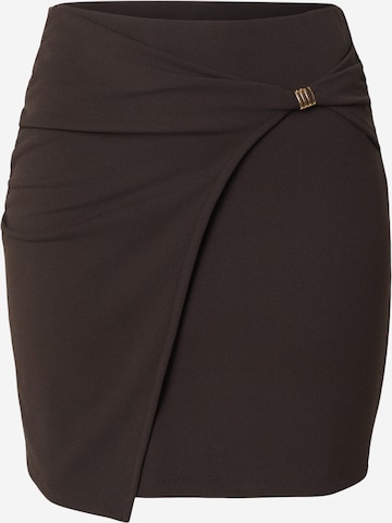 ABOUT YOU Φούστα 'Taria' σε καφέ: μπροστά