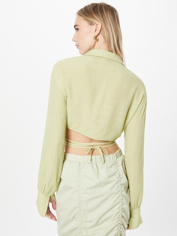 Misspap Blouse in Groen