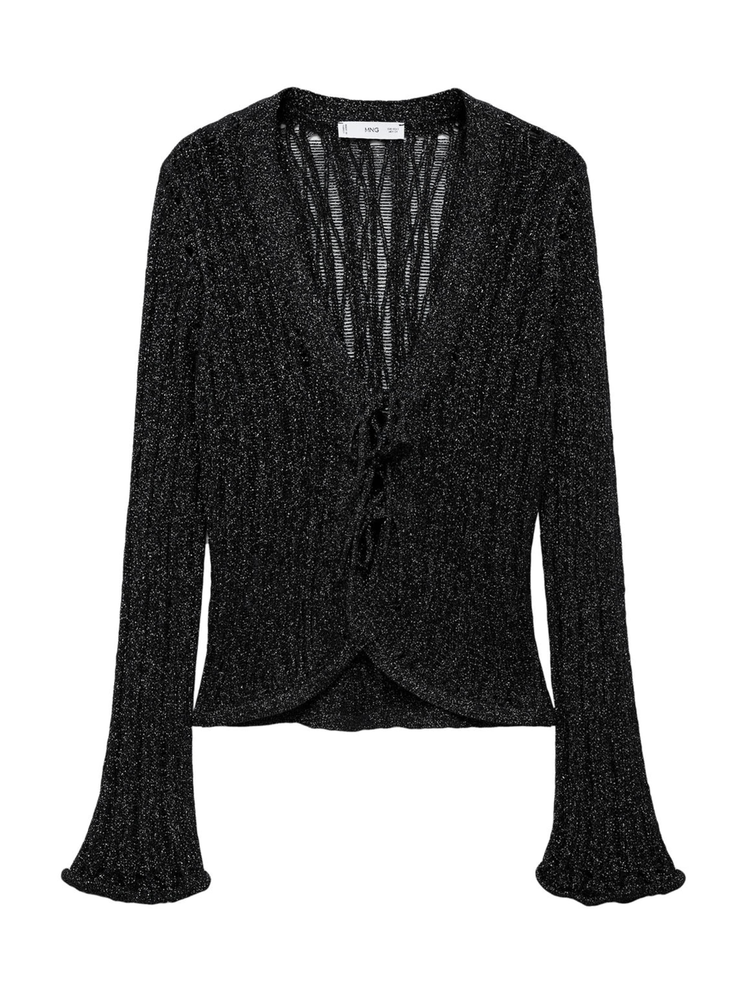 MANGO Kardigán 'Lasso' - čierna, Produkt
