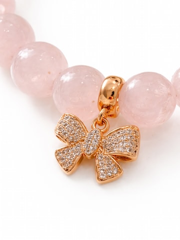 Secret Stones Bracelet 'Harmony Thread' in Pink