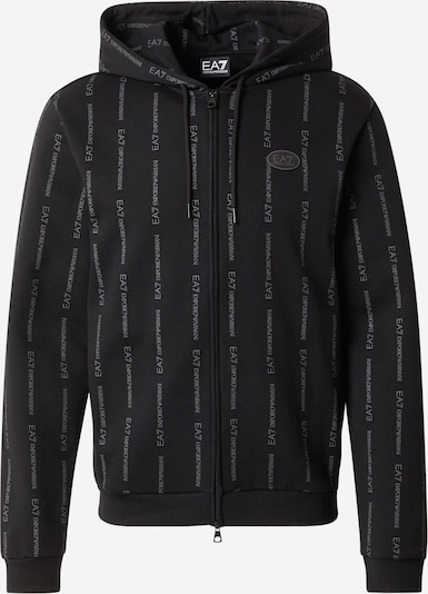 Džemperis iš EA7 Emporio Armani, spalva – šviesiai pilka / juoda, Prekių apžvalga