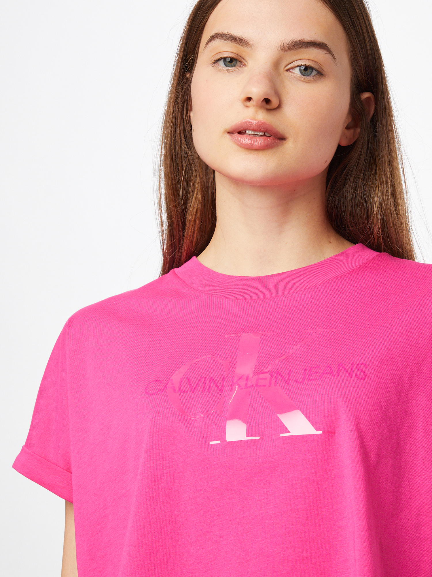 Calvin Klein Jeans T-Shirt in Pink 