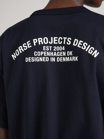 T-Shirt 'Snekkersten' NORSE PROJECTS en bleu