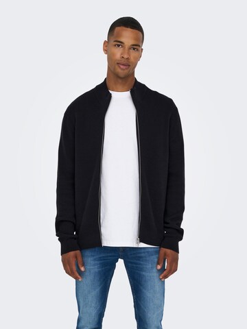 Only & Sons Cardigan 'Phill' i blå: forside