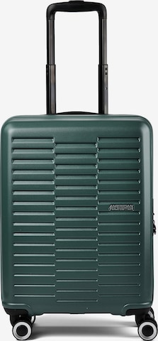 American Tourister Trolley 'Sunset Hills' in Grün: Vorderseite