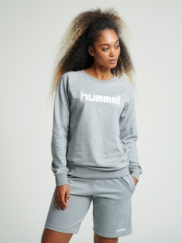 Sweat de sport Hummel en gris : devant