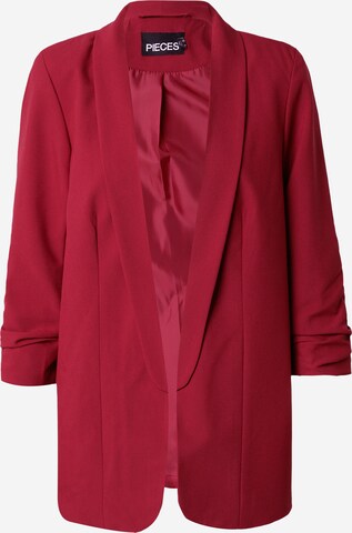 PIECES Blazer 'Bosella' in Red: front