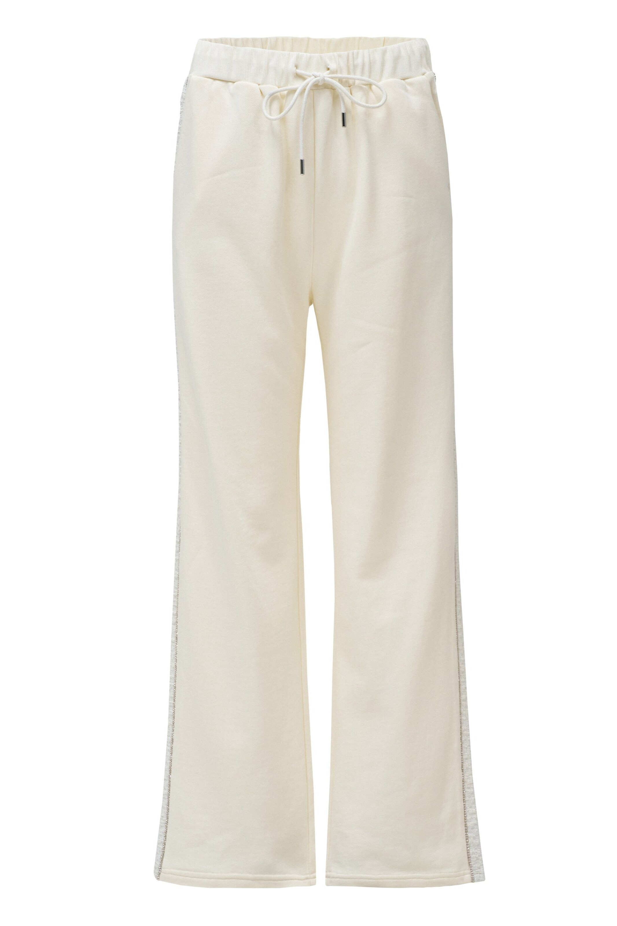 Salsa Jeans Pantalon chino en blanc cassé, Vue avec produit