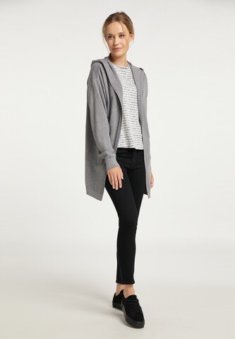 Cardigan DreiMaster Maritim en gris