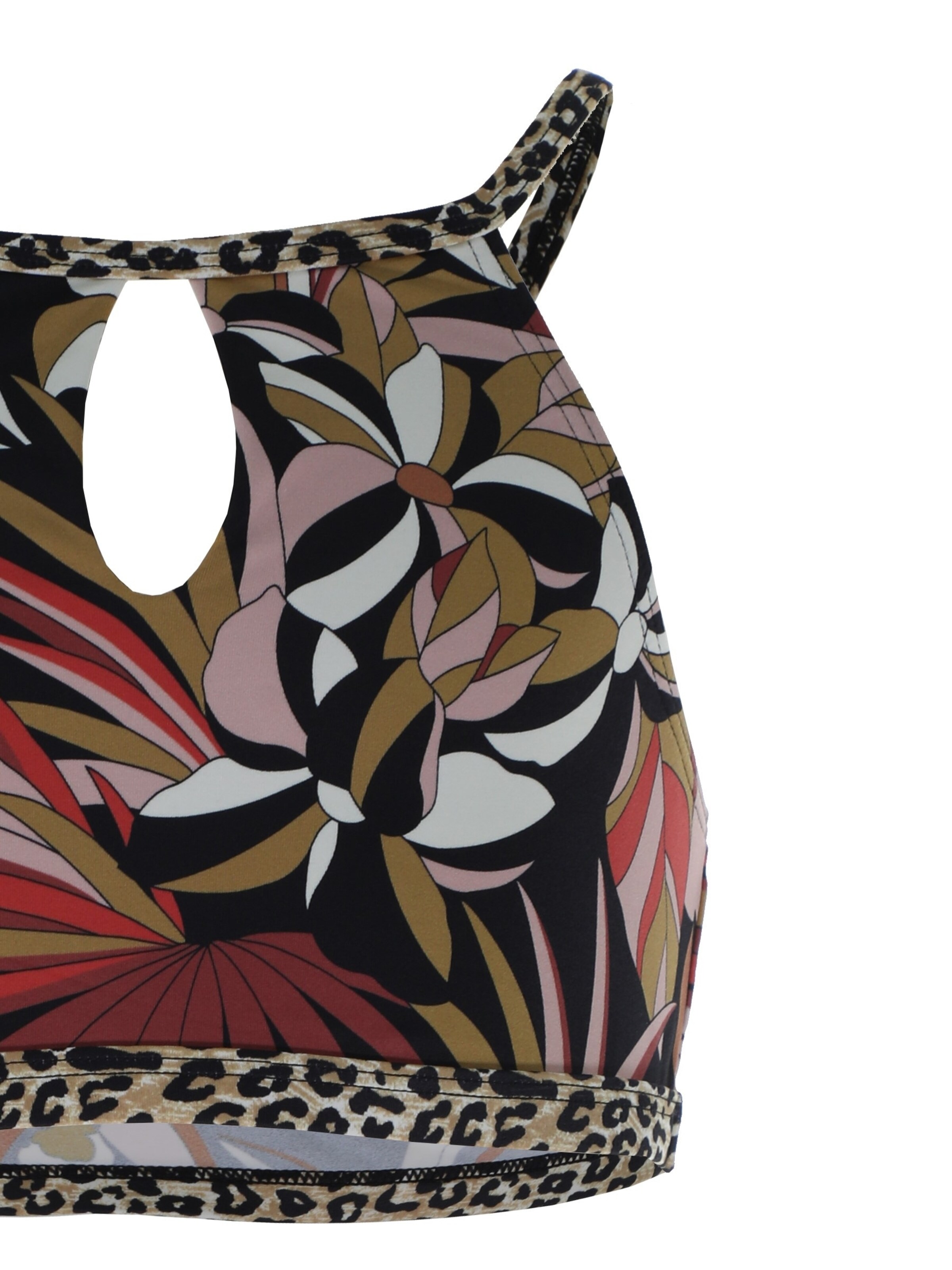 OLYMPIA High neck Bikini i sort