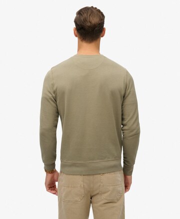 Sweat-shirt Superdry en vert