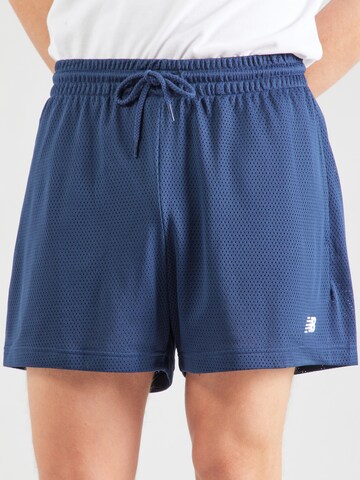 new balance Regular Shorts 'Essentials' in Blau: Vorderseite