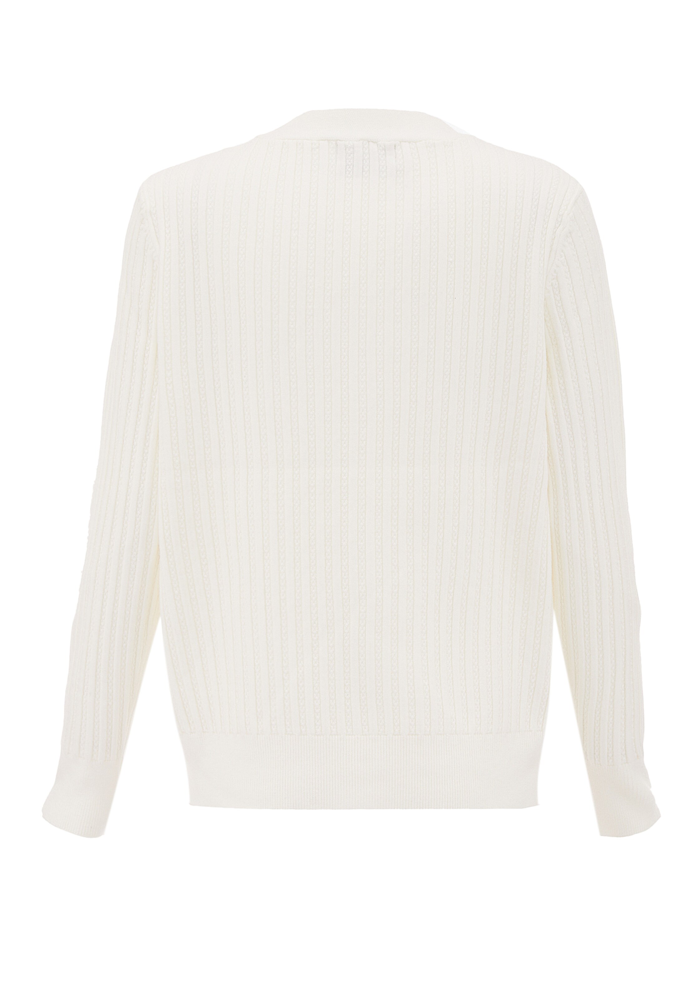 CELOCIA - Casaco de malha em branco