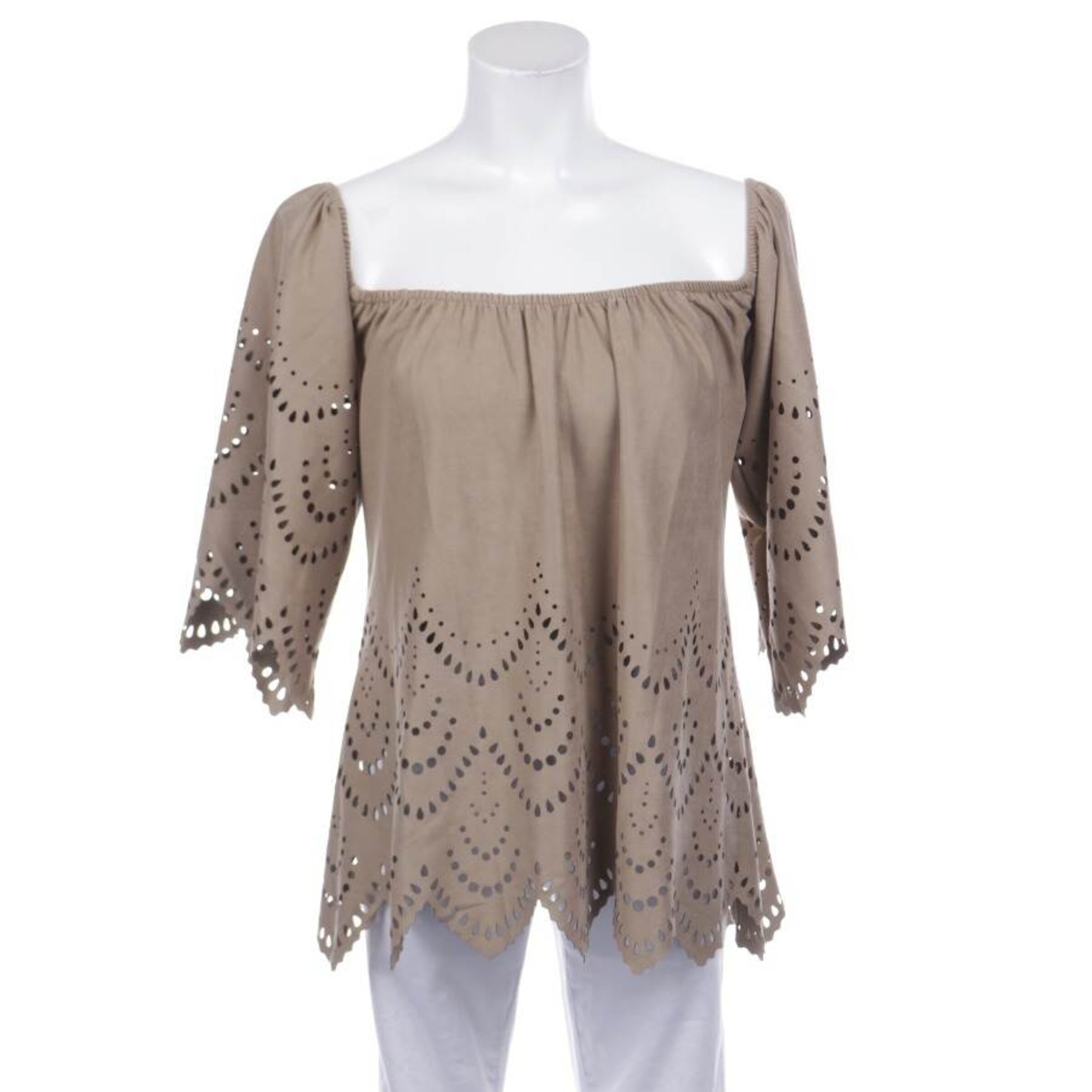 Sky Blouse & Tunic in XS in White: front
