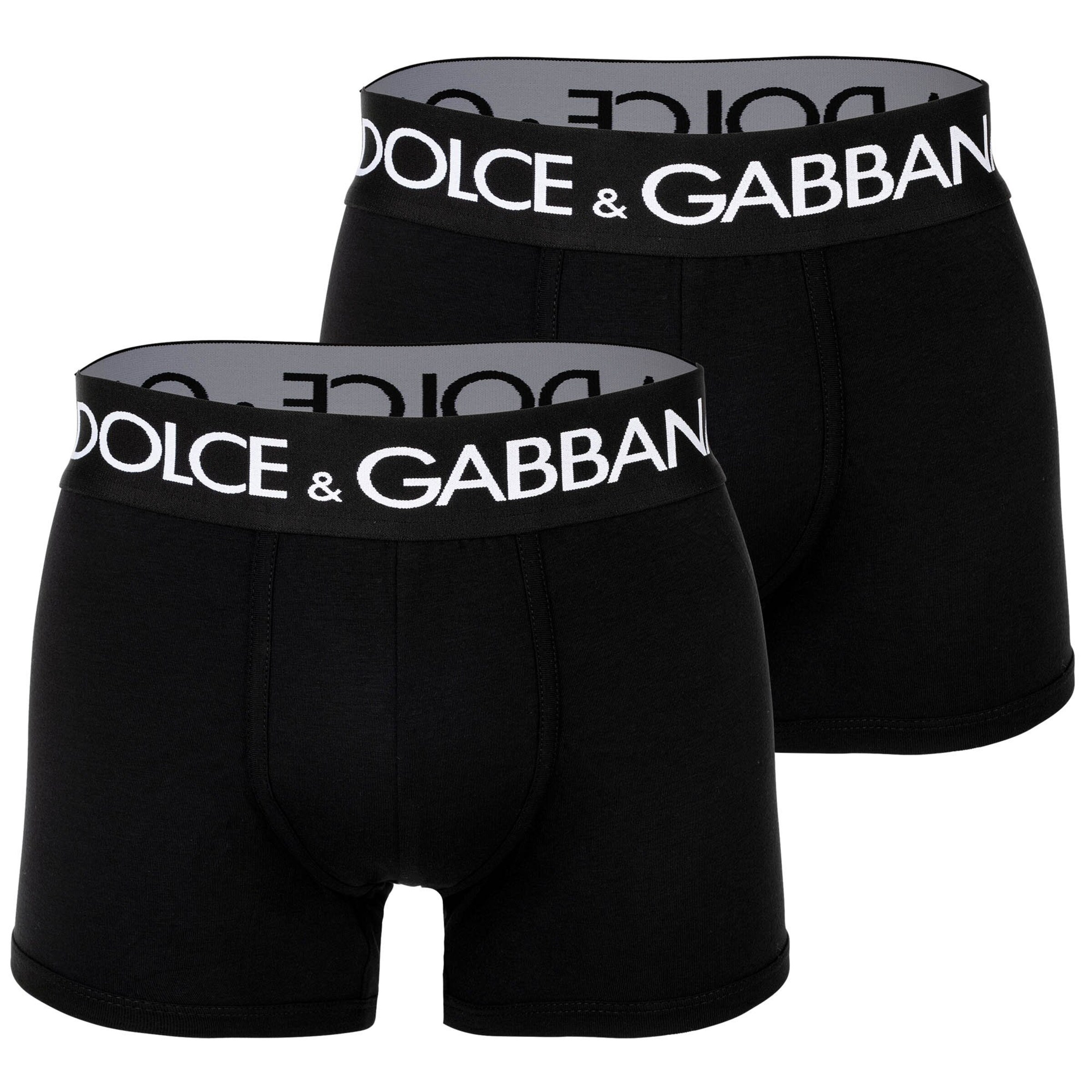 Boxer di DOLCE & GABBANA in nero: frontale