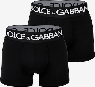 DOLCE & GABBANA Boxershort in Schwarz: Vorderseite