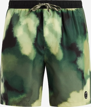PROTEST Badeshorts 'PRTFligth' in Grün: Vorderseite