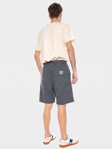 Carhartt WIP Baggy Trousers 'Flint Short Cozy Blue' in Grey