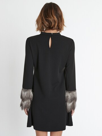 Ana Alcazar Cocktailjurk ' Safa ' in Zwart